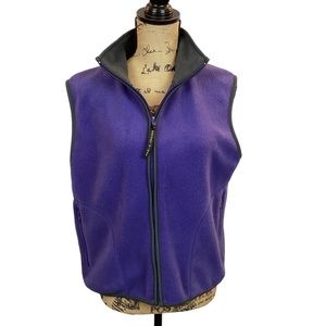 Roundy Ridge Women’s Fleece Vest Purple
